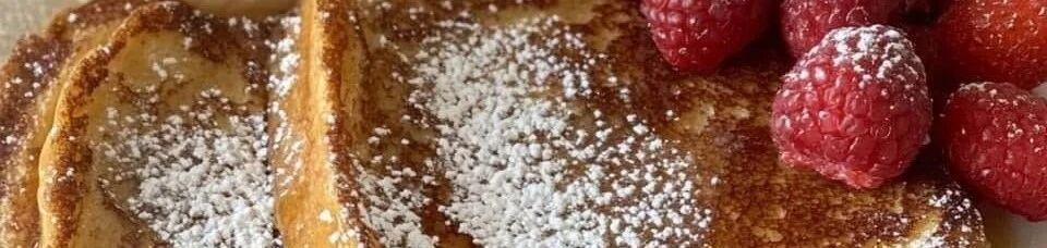 Easily make French toast sticks, and the air fryer will start a feast for your taste buds