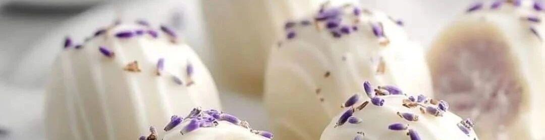 Gourmet temptation: The wonderful combination of strawberry truffles, lavender and pineapple liqueur triggers a taste bud feast