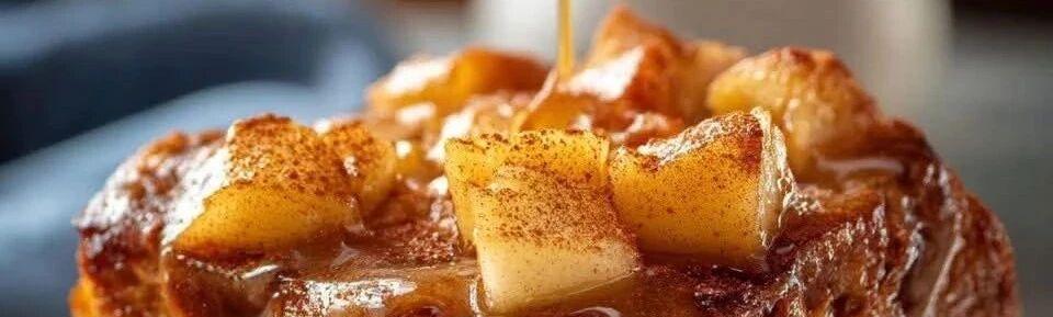 Simple and high-class: cold brew cheesecake, apple pudding and cranberry puff pastry