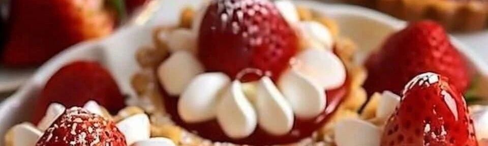 Sweet secrets to home baking: condensed milk cupcakes, strawberry meringue tarts, mango cheesecake, easy to learn and twice as delicious!